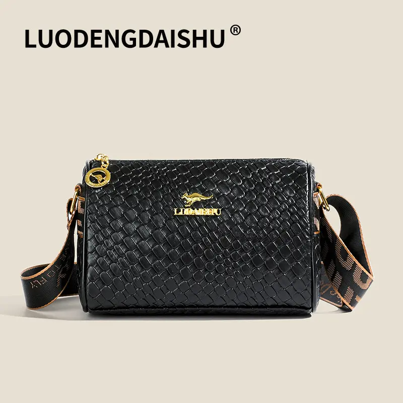 Women's Bag Light Luxury Brands Kangaroo Bag Pillow Bag Trendy All-Match Shoulder Crossbody round Bag