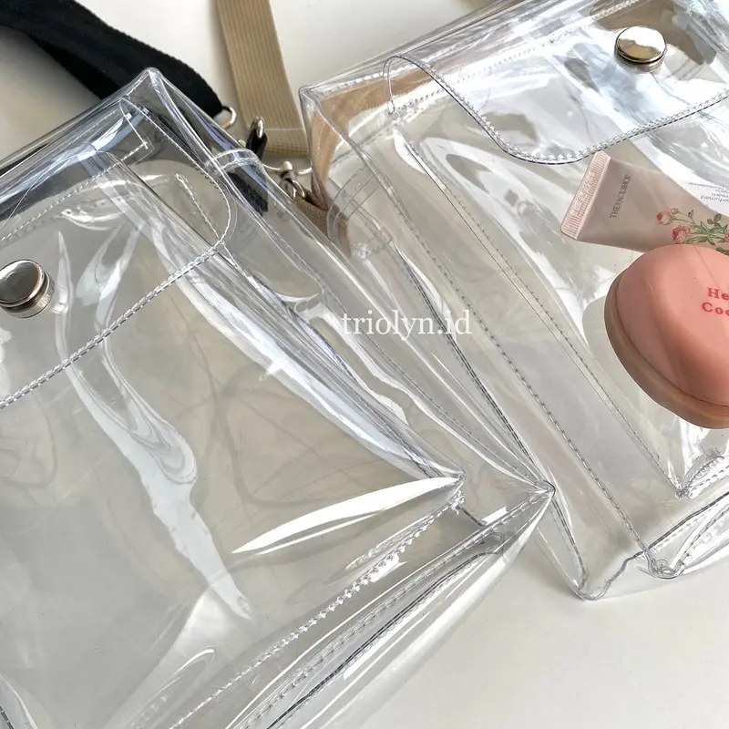 Tas pvc selempang transparan tas konser 3