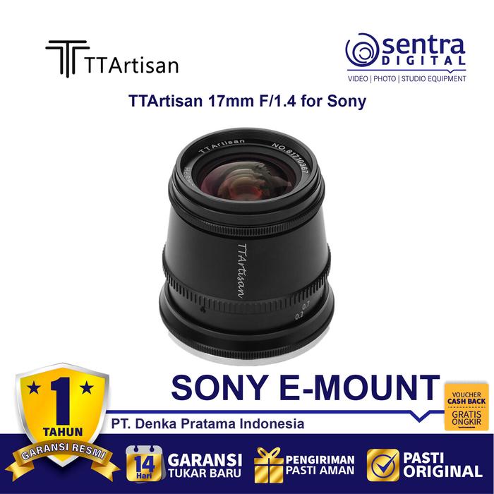 Gambar Ttartisan 17mm F1.4 Lens For Sony E Mount Lensa TT Artisan dari Sentra Digital Kota Surabaya Tokopedia