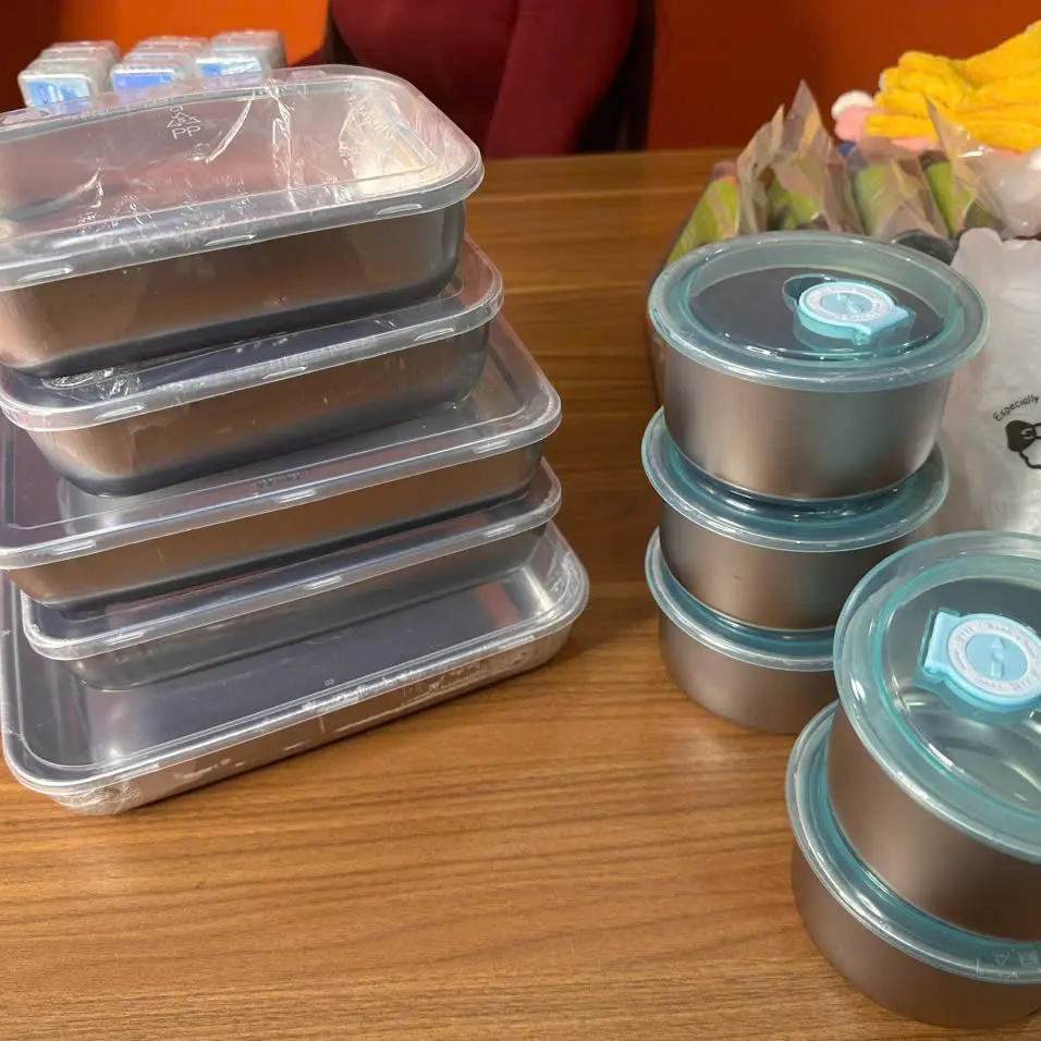 Set 10 Hộp inox Đựng Thực Phẩm  - Bảo Quản Tốt