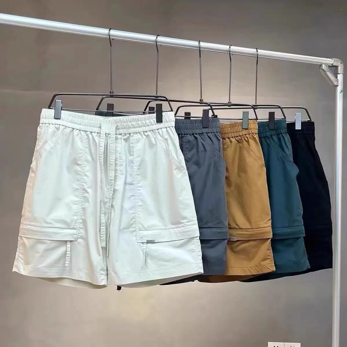 Quần short đùi thể thao nam nữ chất liệu gió mát chun co giãn vận động thoải mái form rộng basic unisex dễ mặc