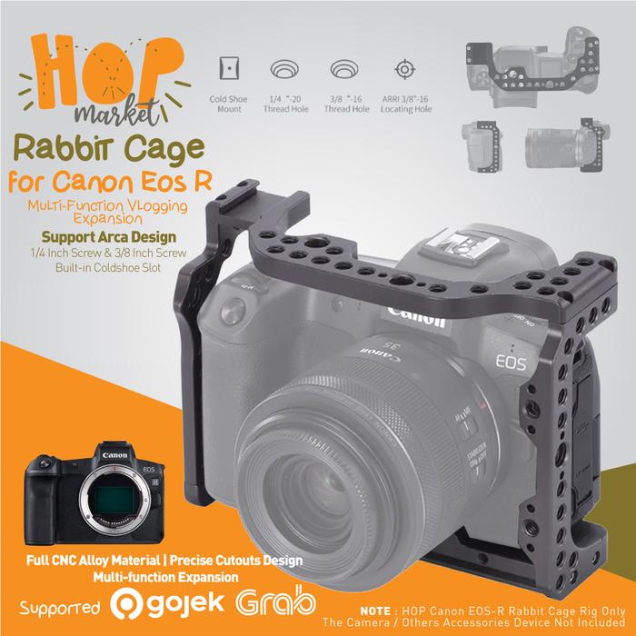 Cineatic Rigs Eos R Jual HOP GRC-EOSR Cage Rig for Can0n EOS R Full Plate CNC Aluminium ...