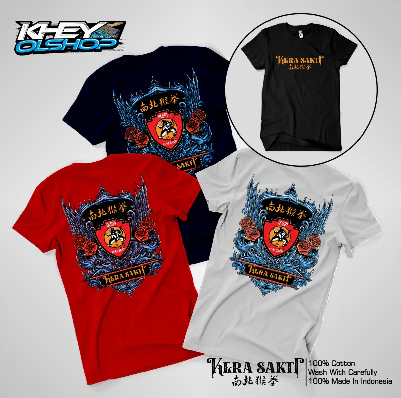 Kaos Baju KERASAKTI IKSPI Kaos Silat Keren V.3 Terlaris - Kheyolshop