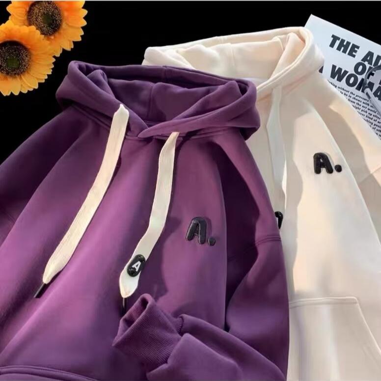 เสื้อฮู้ดดี้แขนยาว แบบสวม ผ้าหนา แฟชั่น กันแดด กันหนาวได้ Eashion เสื้อกันหนาวแขนยาว เสื้อกันหนาว  ม