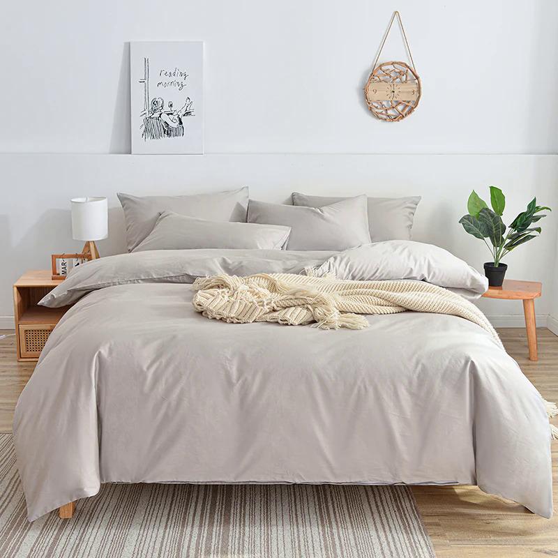 Product Introduction of Full Pillowcase Home Pillow Set Bed Sheet Elasticless Solid White Bedding Sets Bedding Bed Bedroom Bedding 40