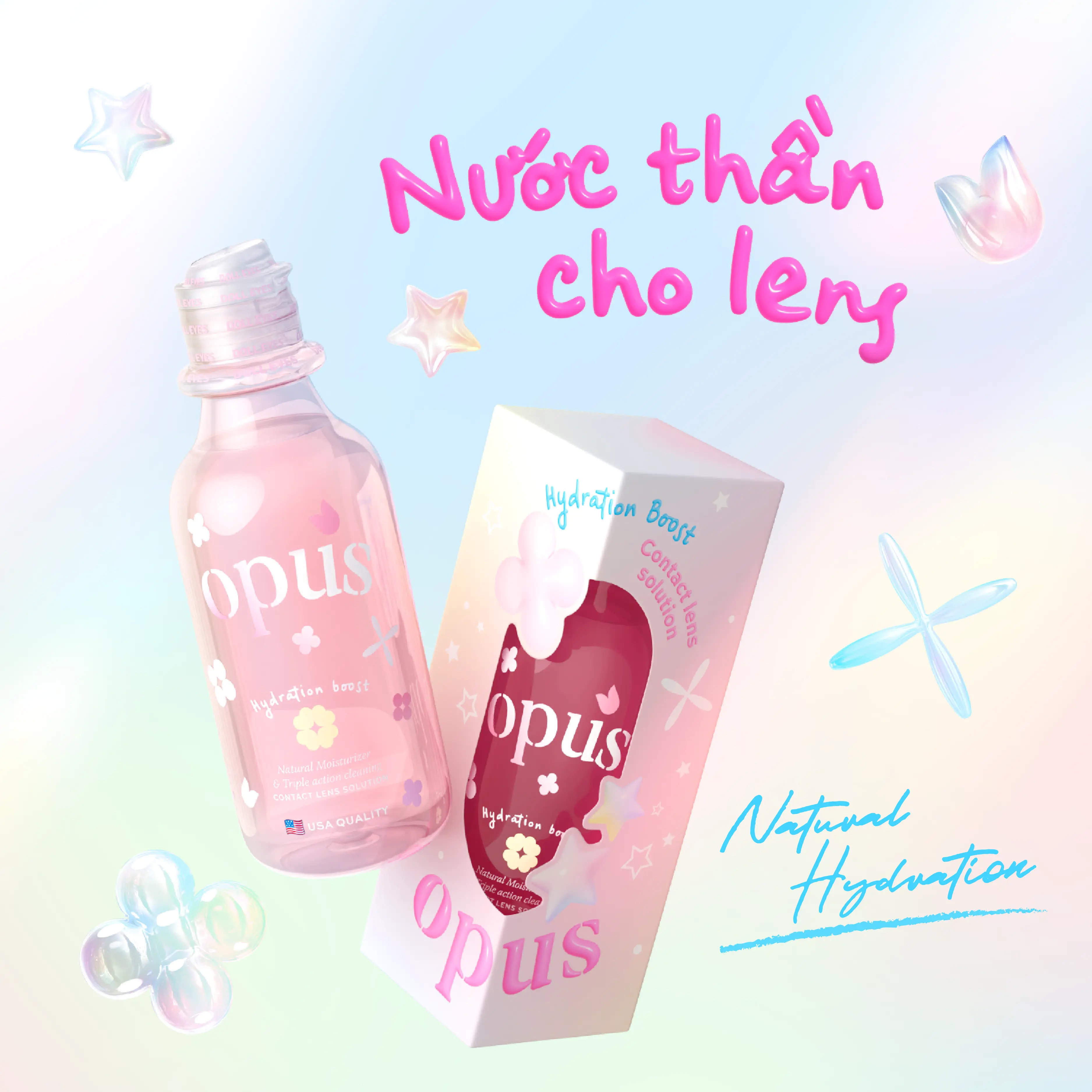 Luxury lens DOLL EYES - OPUS nước thần cho lens