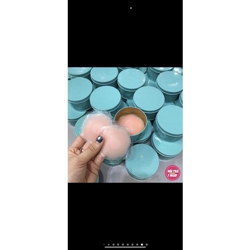 Miếng dán ngực silicone siêu dính chống nước dùng được nhiều lần VANISA DMAT12 Nữ Women Tim Sen Cao Su 5