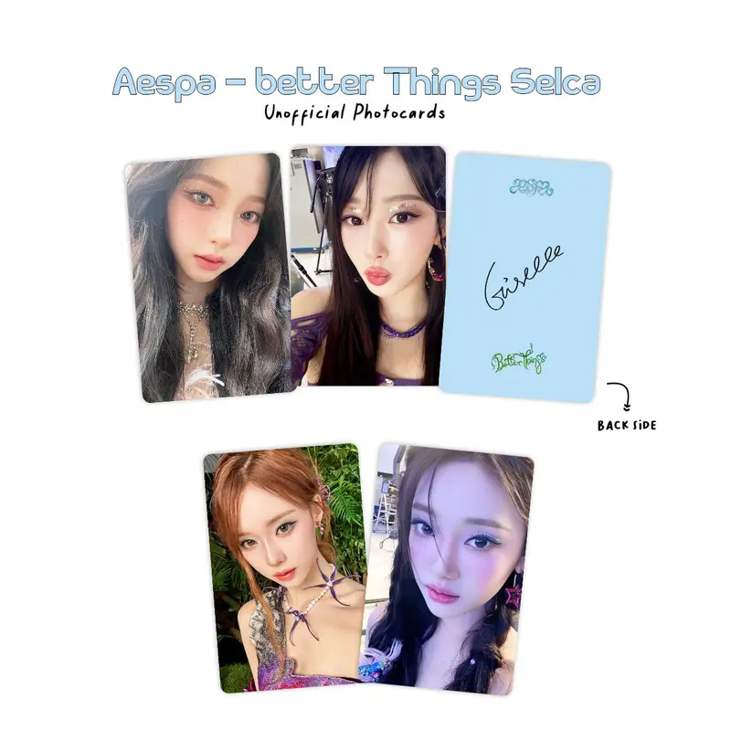 Photocard Premium Aespa Better Things Unofficial 0
