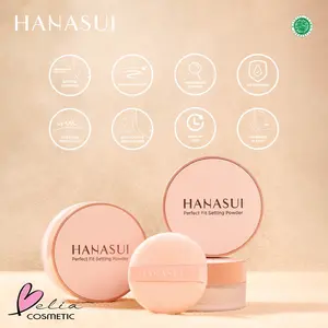BELIA  HANASUI Perfect Fit Setting Powder | Powder Foundation | Loose Powder | Bedak Tabur | BPOM Terlaris