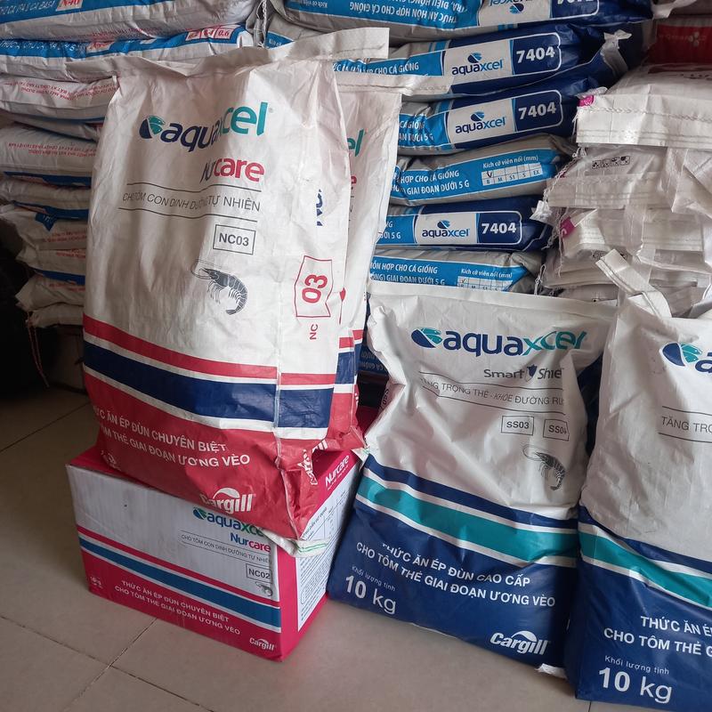 Túi 2kg Cám viên chìm Smartshield 45% đạm chuyên tôm, cá cảnh của cargill