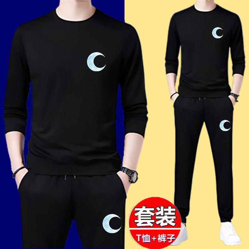 Product Introduction of Bộ Đồ Nam, Phong Cách Thường Ngày Bộ Đồ Hai Mảnh Mùa Xuân Và Mùa Thu Mới, Ngoại Cỡ, Bộ Đồ Quần Áo Thể Thao, Áo Dài Tay, 12 Món, Thích Hợp Cho Nam Menswear 2