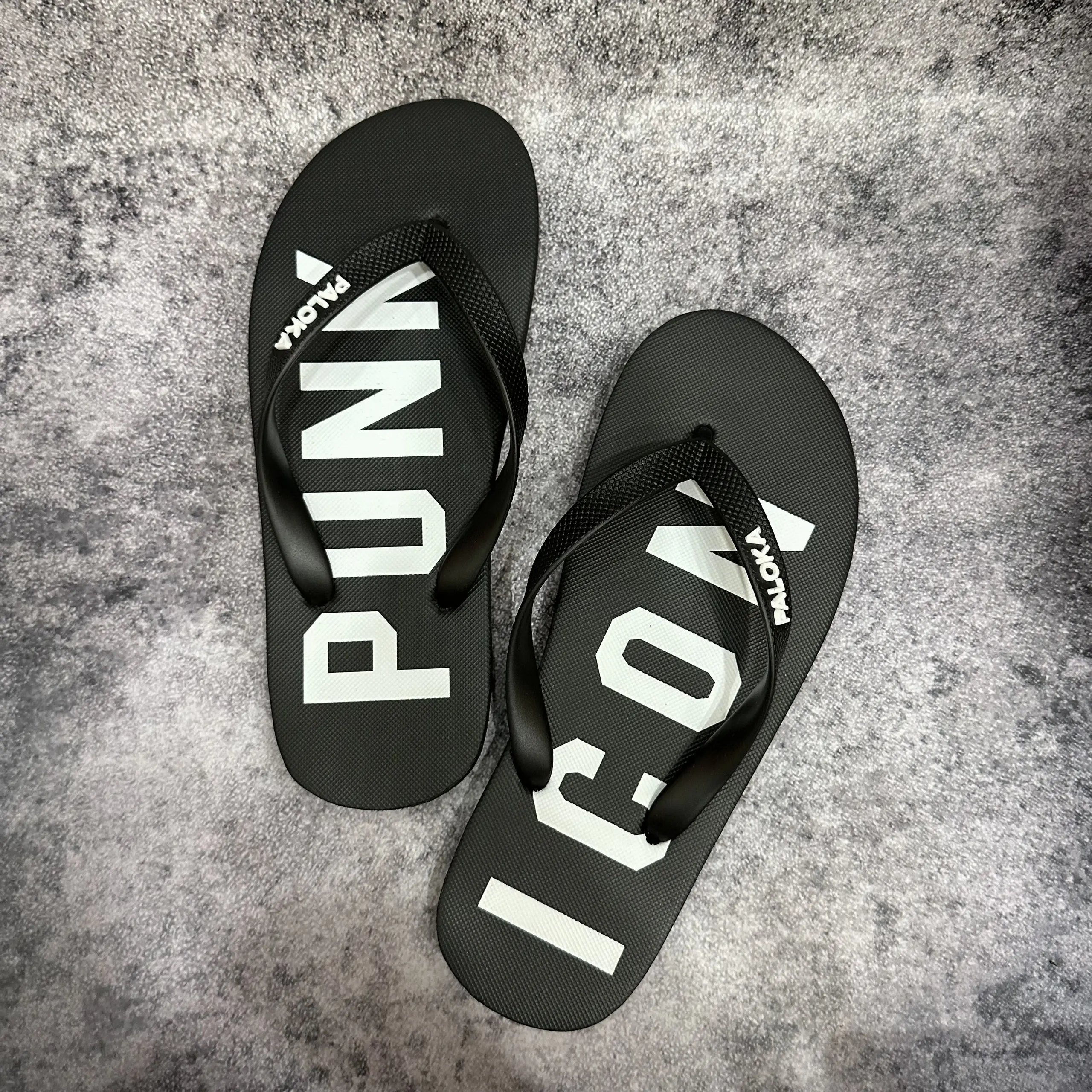 [ĐẾ CAO SU 1 LỚP]   XỎ NGÓN NAM HỌA TIẾT BASIC PUNK CAO SU NẶNG HỢP MỌI PHONG CÁCH THỜI TRANG Đế Bằng - PALOKA Đồng DéP    Hoa Sandal Nhung     nam  đế  cứng dép tông lào