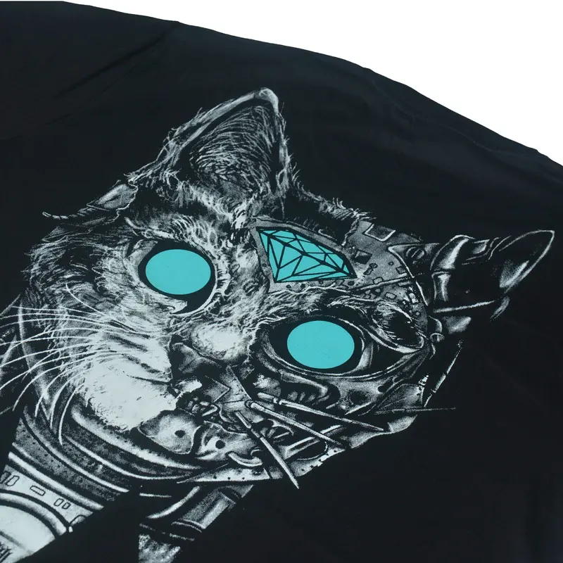 Muffinhooks Cat Dmd Robot - Oversize Tees 3