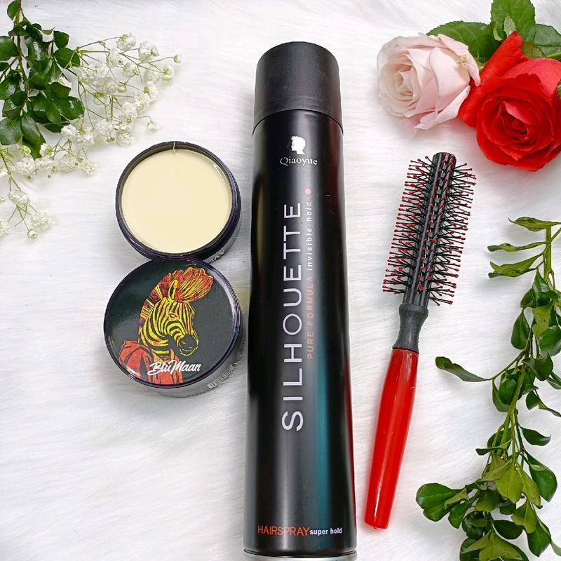 Combo Gôm Và Sáp Vuốt Tóc Bluman Ngựa Vàng 80g Hương Thơm Giữ Nếp Tốt Chăm Sóc Tóc Dưỡng Tóc Serum