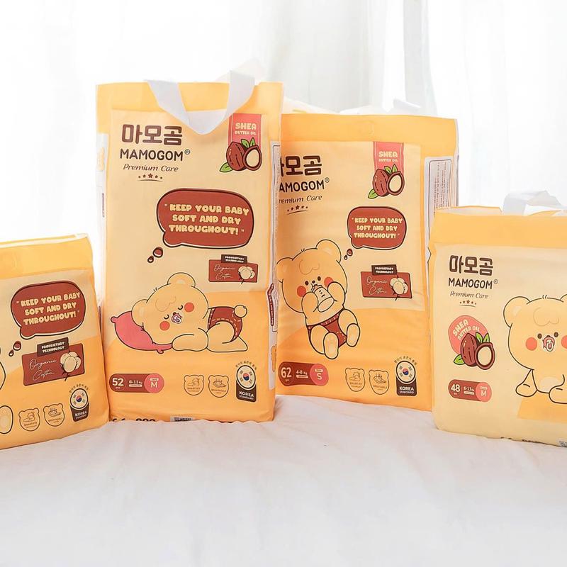   mua 3 tặng 1  Combo 4 bịch bỉm Mamogom bản mới chun mây đủ size S M L XL XXL 