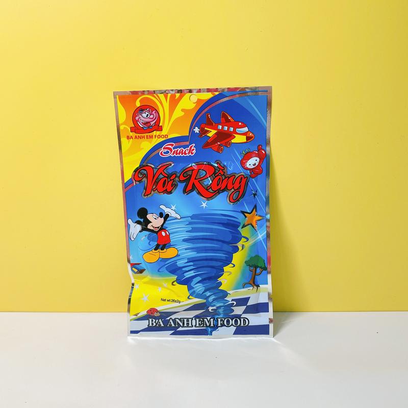 10 Gói Snack BimBim Vòi Rồng Ba Anh Em Food Cay Cay Tuổi Thơ Đồ Ăn Vặt Tuổi Thơ Đồ Ăn Vặt Việt Nam Thức Ăn
