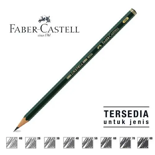 PENSIL FABER CASTELL / PENSIL 2B / PENSIL 8B / PENSIL HB