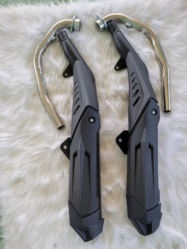  Ống xã xe máy PÔ WINNER MÓC NỈ KÈM ỐP THÁI Phụ Kiện Phụ Tùng 