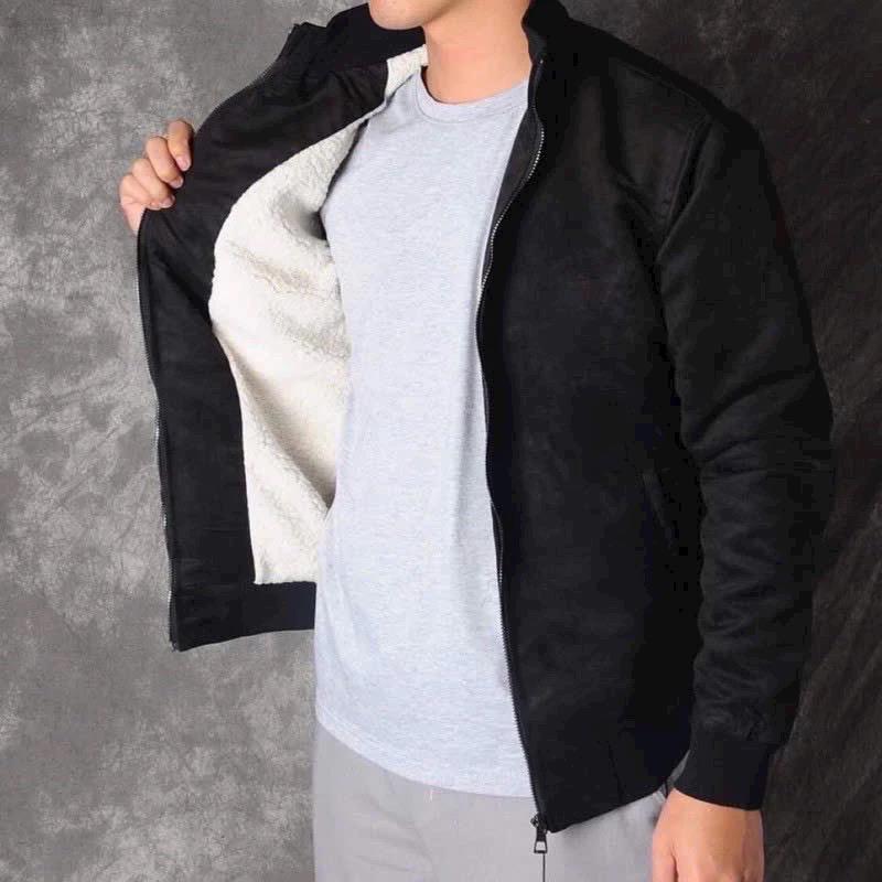 Product Introduction of Áo khoác da lộn , áo khoác nót lông loại 1 Nam Menswear 2