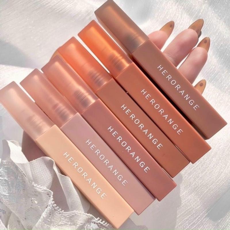 SON KEM HERORANGE THÂN VUÔNG ( 6 màu) Son Môi