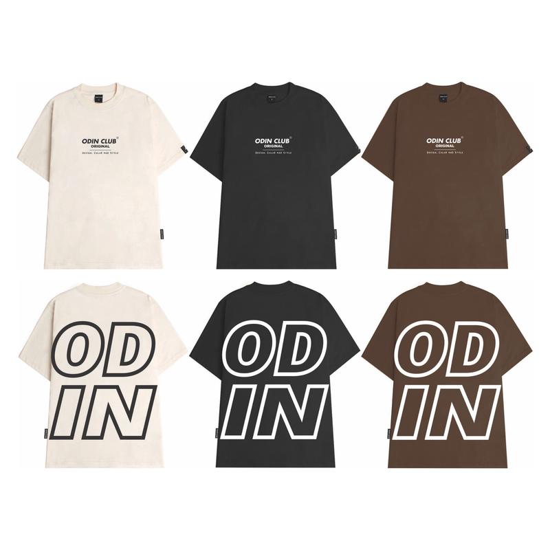[JL] Áo thun oversize Bold ODIN CLUB, Áo phông nam nữ unisex form rộng chất liệu cotton co giãn 2 chiều
