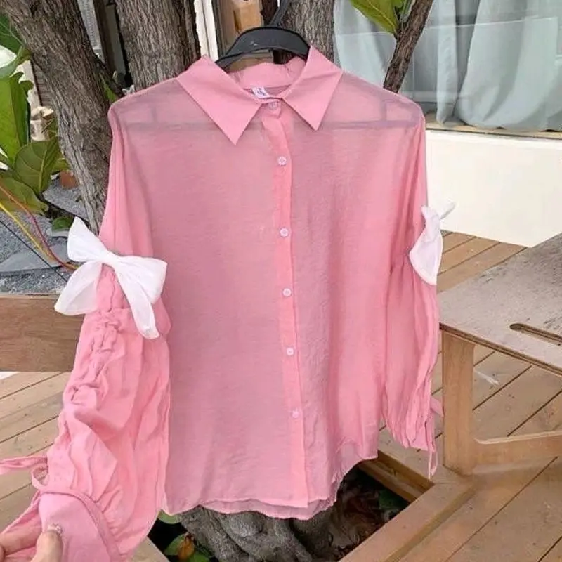 LUNE - Kemeja Pita Semi Transparan Outer 5