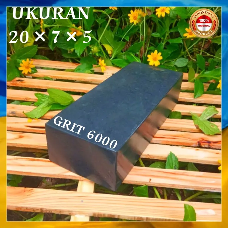 batu asah asli alam jumbo Grit 6000 knife