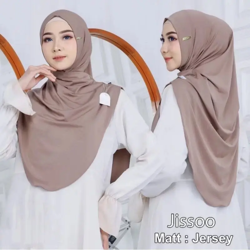 Hijab Instan Malay Oval Putar Olivia Hijab Instan Jisoo Label Akrilik 0