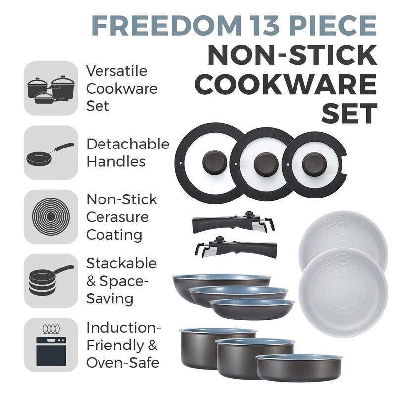 Freedom 13 Piece Cookware Set 1