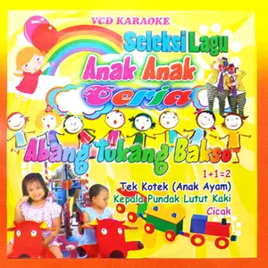 KASET VCD MUSIK SELEKSI 21 LAGU ANAK ANAK CERIA TERBAIK.