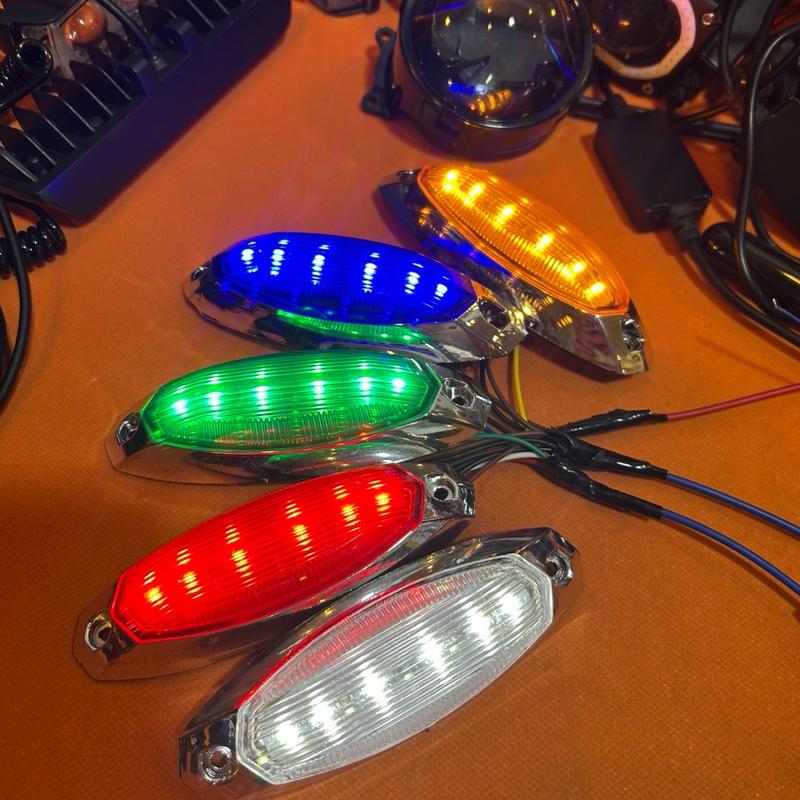 Đèn chớp nóc trang trí xe dùng chung điện 12v-24v