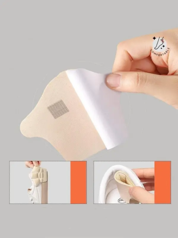 Adjustable Shoe Size Adjustment Sticker, Anti-wear Shoe Heel Sticker, Foot Sports Shoe Pad, Shoe & Boot Toe Guard 5