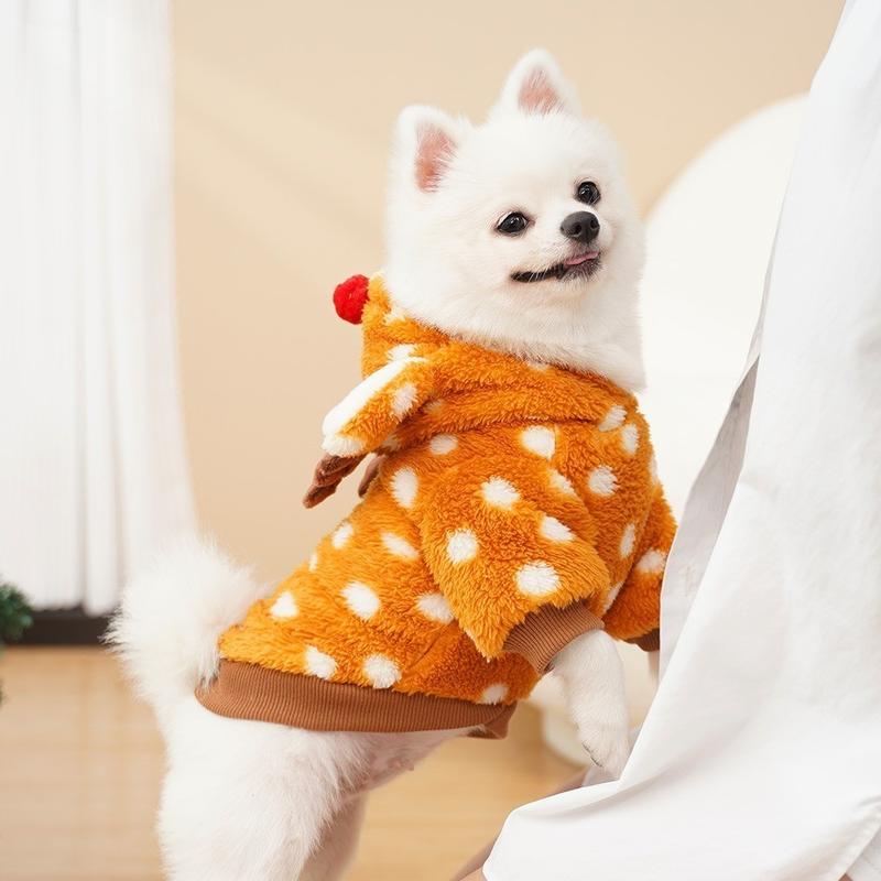 Product Introduction of Quần áo Giáng sinh cho thú cưng Quần áo biến hình cho chó Áo hoodie cho mèo Trang phục dự tiệc vui nhộn cho thú cưng trong kỳ nghỉ 10