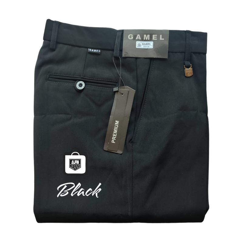 Celana Formal Hitam Gamel Regular fit Size 28 sd 32 1