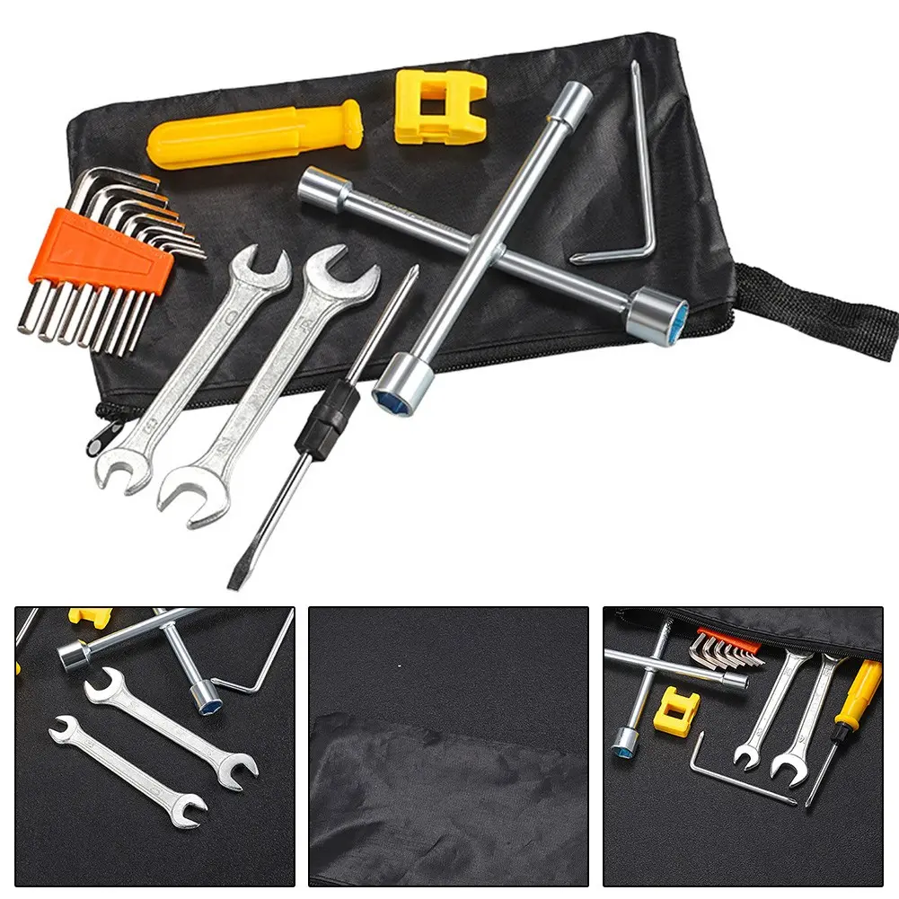 【READY STOCK】 8-piece tool kit Portable Repair Kit: Compact & Versatile Motorcycle Tool Set
