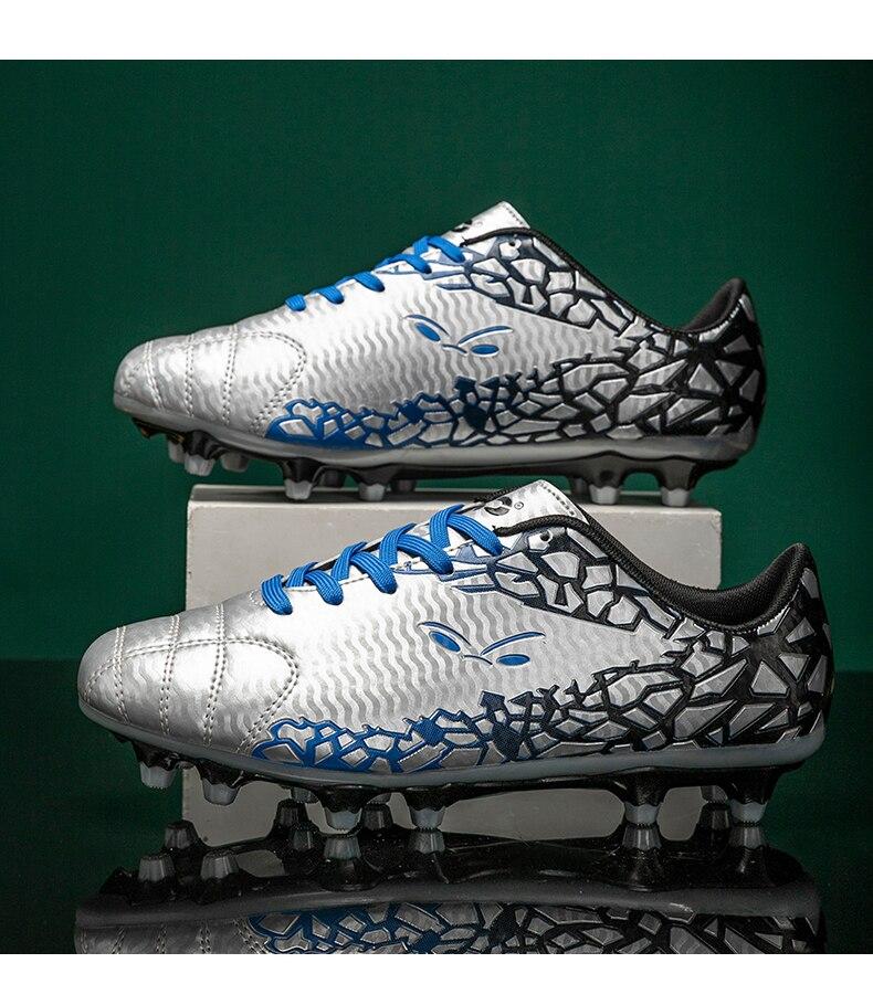 Product Introduction of Professional soccer shoes kids football sneakers men women adult cleats grass training Sports futsal shoes 44