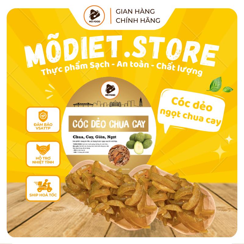 Mứt Cóc Dẻo - Đặc sản Hà Nội ( Tặng kèm muối Ngọc Yến ) Ăn Vặt Snack Food