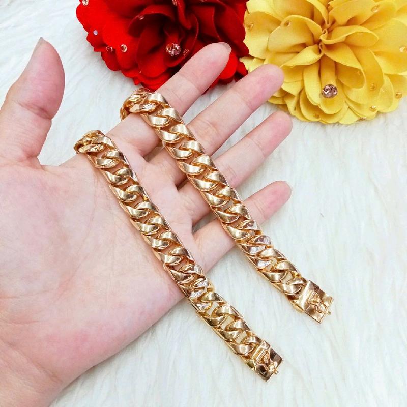 Lắc Tay Đồng Đỏ Màu Vàng Tây 750 Mẫu Bọng Tầm Phụ Kiện