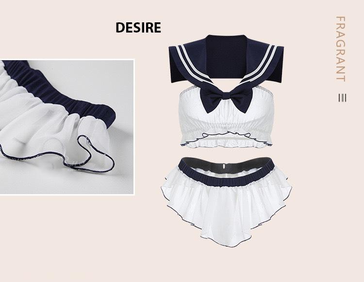 Product Introduction of Bộ đồ ngủ hoá trang cosplay CÔ NỮ SINH DESIRE VN-8477 26