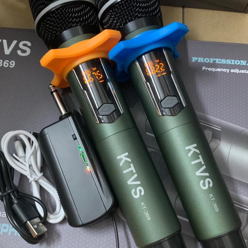 Micro đa năng KT 369 âm thanh hay hút sóng tốt bắt sóng xa rode mic karaoke t30