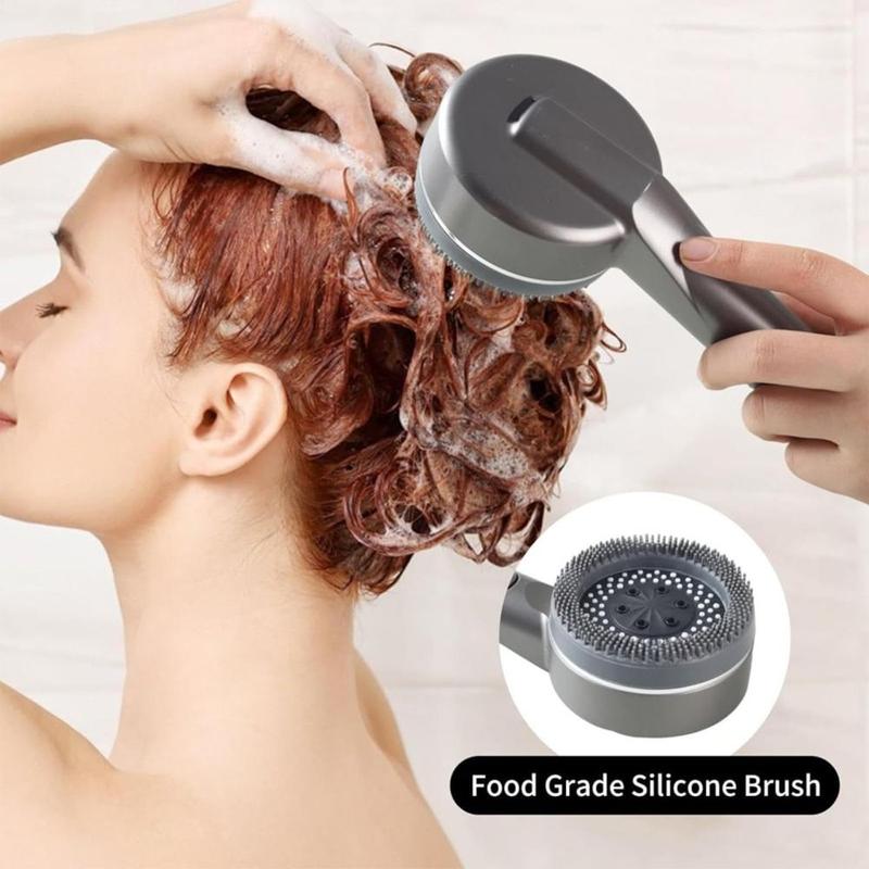 Product Introduction of New 4 Modes Shower Head One-Key Stop with Filter Element High Pressure Showerhead Water Massage Shower Sprayer Head Bathroom Accessories 14