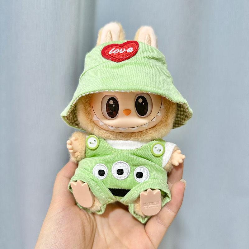 [clothes only ] Labubu doll clothes 17cm macaron Labubu Time to chill doll clothes for labubu doll accessories 4