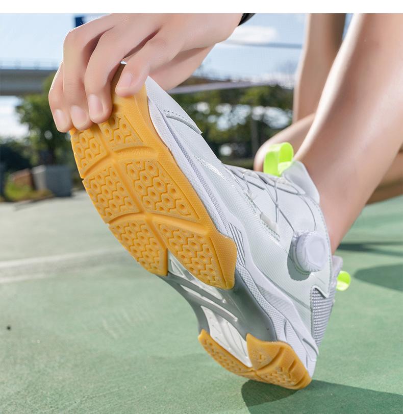 Product Introduction of In Stock Professional Badminton Shoes Tennis Shoes Volleyball Shoes Table Tennis Ball Shoes Direct Supply New Badminton Shoes Men's and Women's Professional Volleyball Shoes Non-Slip Training Shoes Shock Absorption Table Tennis Ball Shoes 11