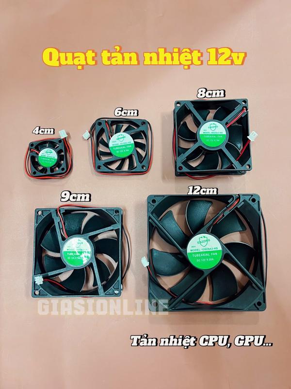Quạt Tản Nhiệt 12v