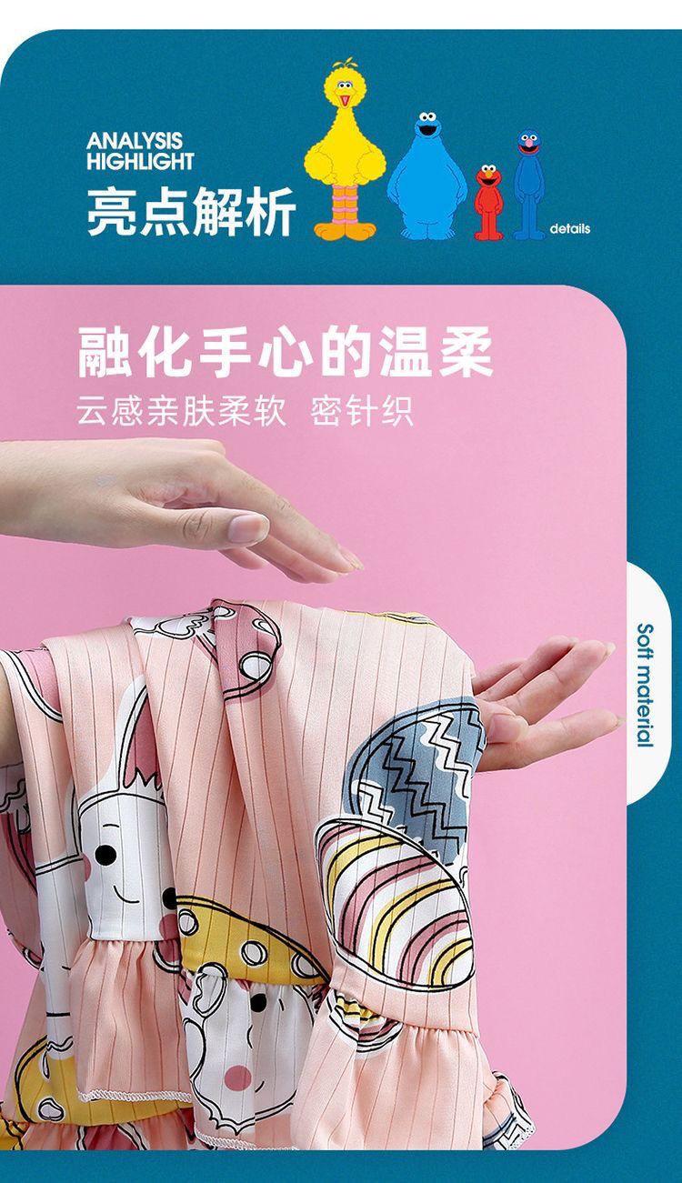 Product Introduction of Đồ Ngủ Trẻ Em, Dài Tay, Phong Cách Công Chúa Hoạt Hình, Cho Bé Gái Và Trẻ Em, Trẻ Em Trung Bình Và Lớn, Thích Hợp Cho Mùa Xuân Và Mùa Thu, Bộ Đồ Mặc Nhà Phòng Điều Hòa Không Khí, 2024 2