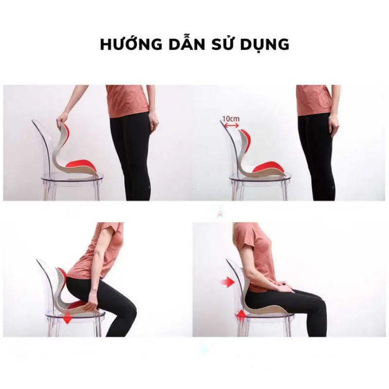 Ghế Công Thái Học Cao Cấp Chỉnh Dáng Ngồi Đúng - Ghế Tựa Lưng Chống Cong Vẹo Cột Sống,Giảm Đau Lưng Cho Người Lớn, Trẻ Em 5