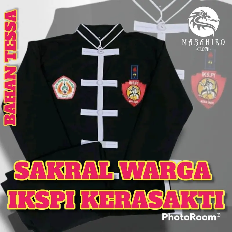SAKRAL WARGA IKSPI KERASAKTI READY STOCK, sakral ikspi , baju warga , baju silat baju sakral ikspi kerasakti 1