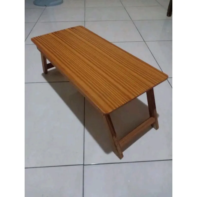 Meja Belajar Kayu Aestetik 1