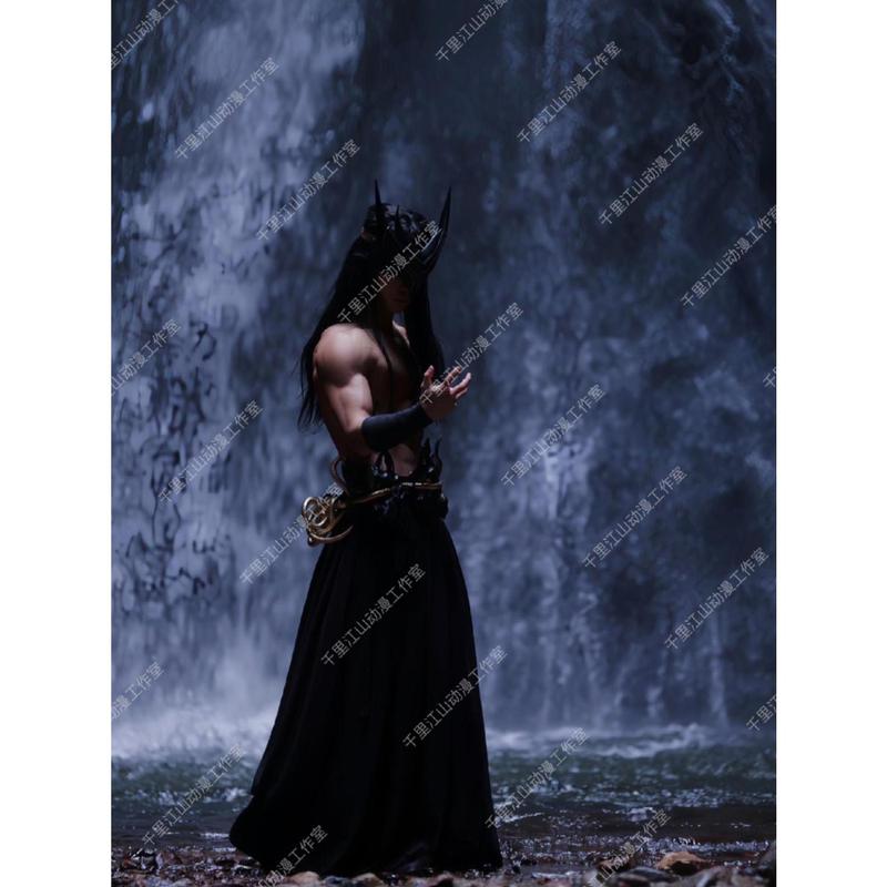 Trang Phục Cos, Anh Hùng Mới Lol, Phiên Bản Đen, Trang Phục Cosplay Yongen, Trang Phục Cos Liên Minh Huyền Thoại 5
