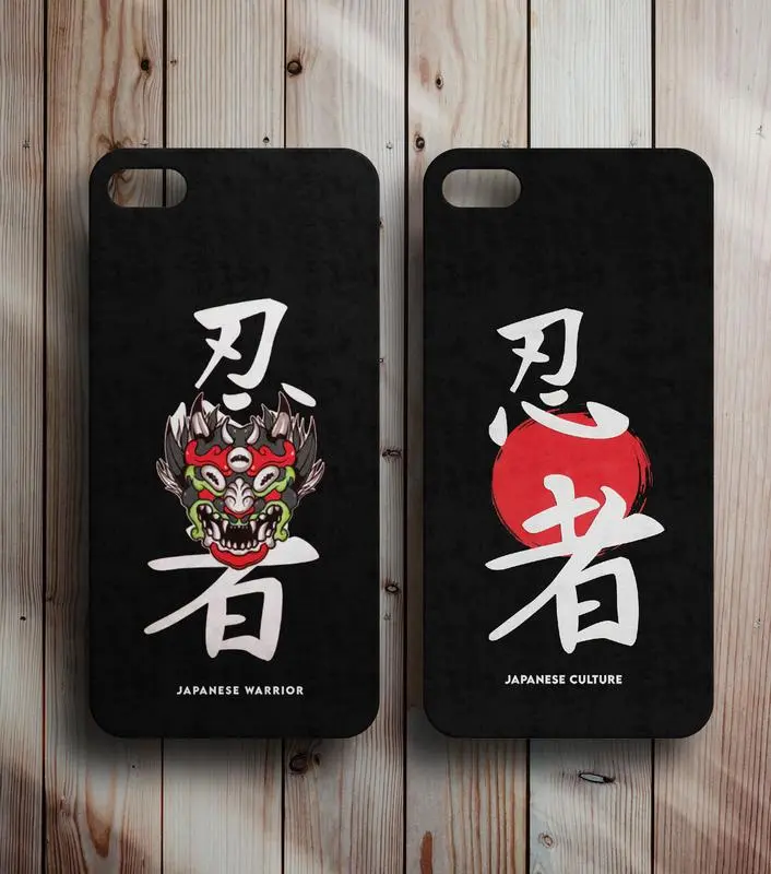 Case HP Japanese Culture and Warrior  Mobile phone casing 0